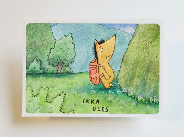 Õnnitluskaart "Ikka üles"