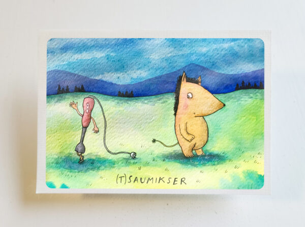 Õnnitluskaart "Tsaumikser"