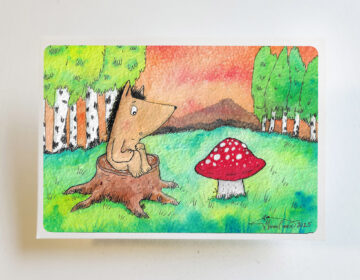 Õnnitluskaart "Mis seenüüd on?"